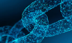 network connections in the form of a chain link