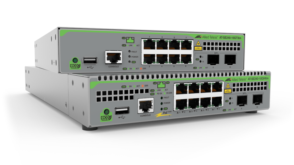 SE240-10GTXm and x240-10GHXm in a stack