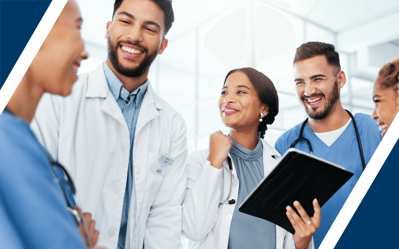 Hospital Staff Smiling